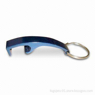 Aluminum Bottle Opener, Available in Various Logos and Designs